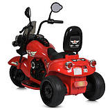 Дитячий триколісний мотоцикл Bambi Racer M 5739EL-3, фото 5