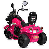 Дитячий триколісний мотоцикл Bambi Racer M 5739EL-8, фото 7