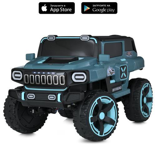 Дитячий електромобіль Джип Bambi Racer M 5822EBLR-4(24V), фото 1