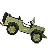 Дитячий електромобіль Джип Willys M 5861EBLR-13(24V), фото 5
