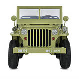 Дитячий електромобіль Джип Willys M 5861EBLR-13(24V), фото 6