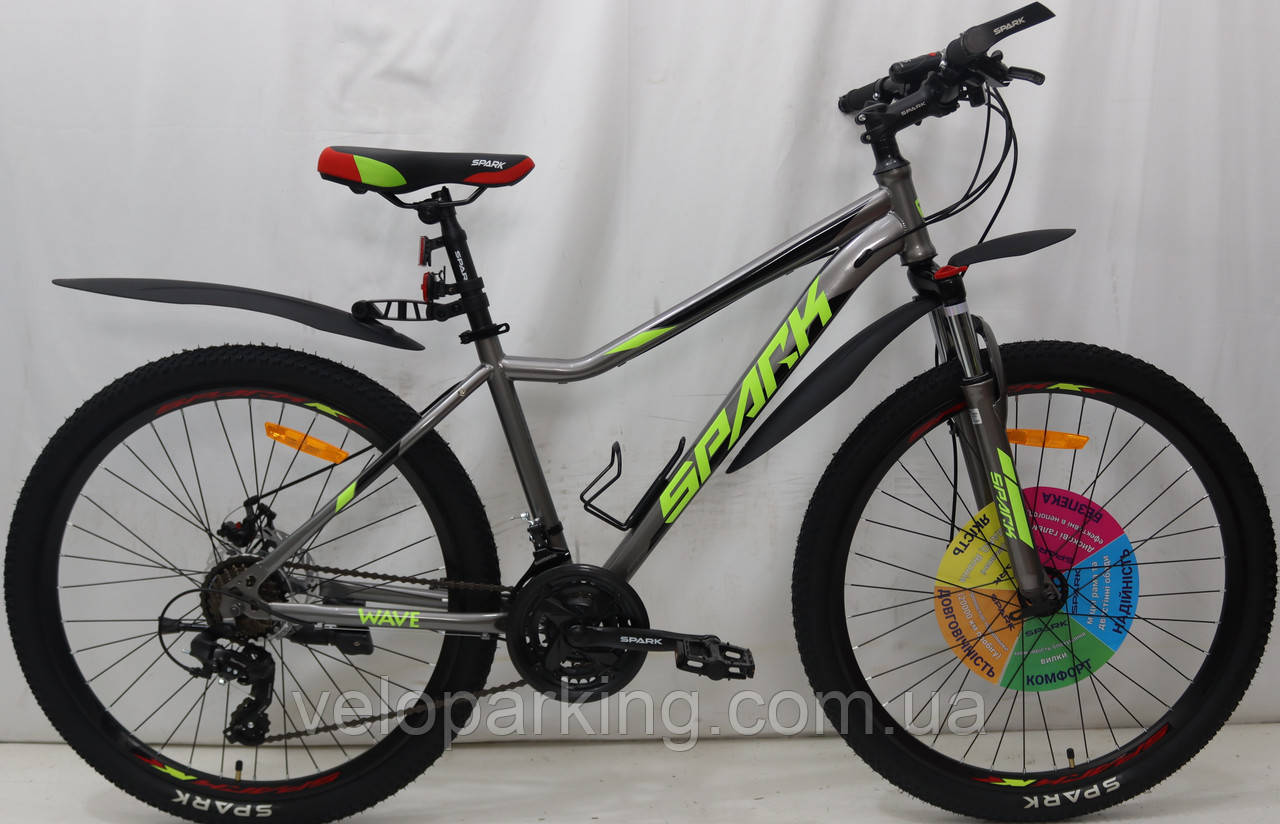 Гірський сталевий велосипед SPARK WAVE, 26"