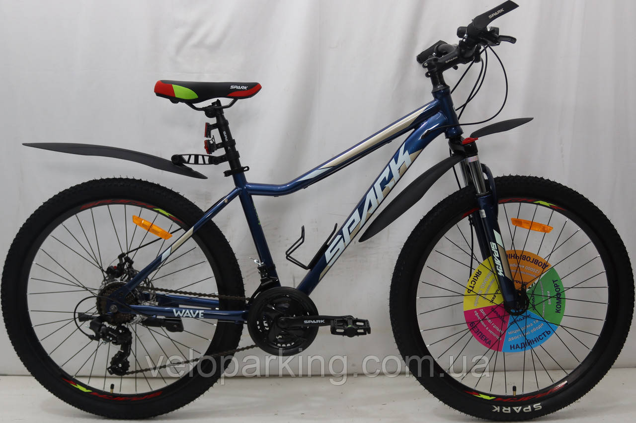 Гірський сталевий велосипед SPARK WAVE, 26"