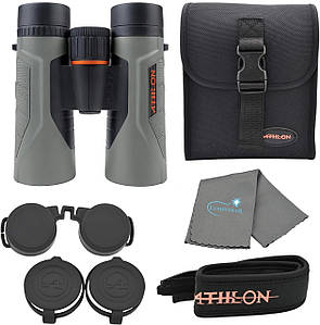 Бінокль Athlon Argos G2 HD 10x42 | Водонепроникний, з HD оптикою, для туризму, полювання та спостережень за природою