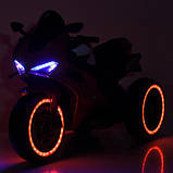 Дитячий триколісний електромотоцикл Bambi Racer M 6021EL-3, фото 7