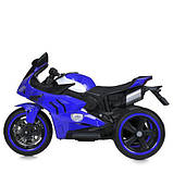Дитячий триколісний електромотоцикл Bambi Racer M 6021EL-4, фото 8