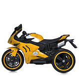 Дитячий триколісний електромотоцикл Bambi Racer M 6021EL-6, фото 3
