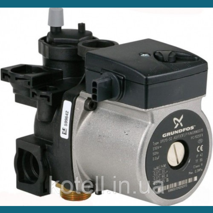 Насос для газового котла Ferroli Domicompact old, Domina 39808290, 39808300