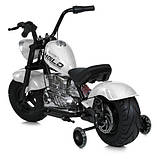 Дитячий електромотоцикл Чопер Bambi Racer M 6016AL-1 (36V), фото 8