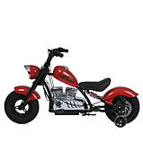 Дитячий електромотоцикл Чопер Bambi Racer M 6016AL-3(36V), фото 4