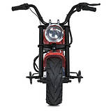 Дитячий електромотоцикл Чопер Bambi Racer M 6016AL-3(36V), фото 7
