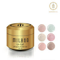 Гель із шиммером Shimmer Builder Gel Milano, 30 мл