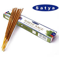 Satya premium white sage ароматичні палички з натуральних ароматичних олій палички пахощі