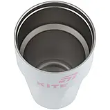 Термокружка  450 мл, біло-рожева Kite K25-1220-3, фото 3