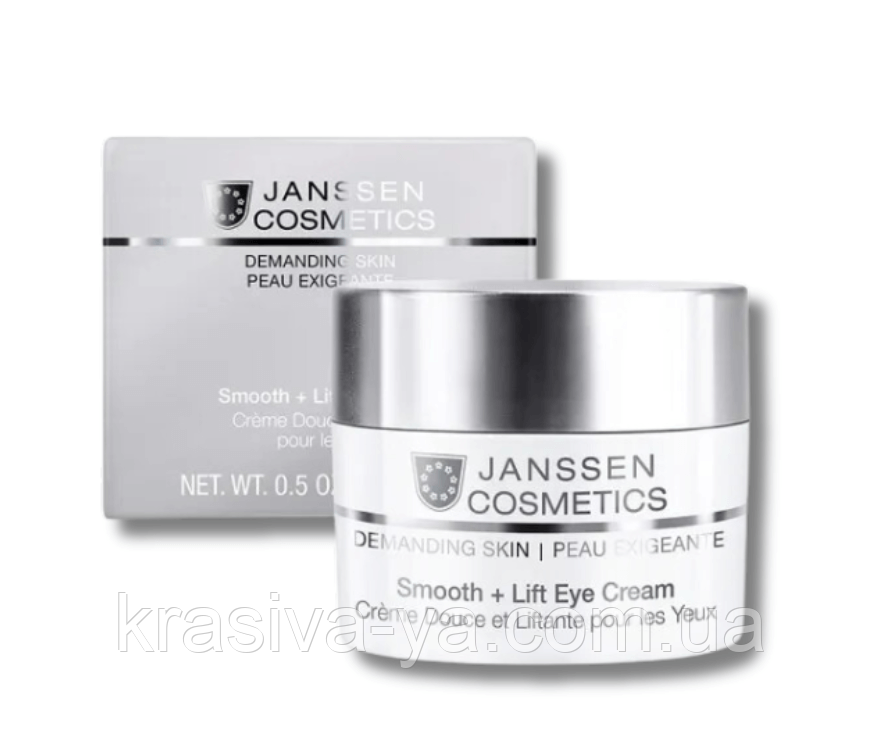 Smooth + Lift Eye Cream Розгладжуючий крем для шкіри навколо очей + ліфтинг, 15 мл