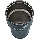 Термокружка 450 мл, сіра Kite K25-1220-1, фото 3