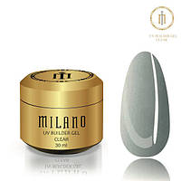 Milano Cosmetic Гель Builder Gel Clear для нігтів, 30 мл