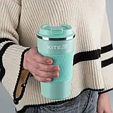 Термокружка 510 мл, м'ятна Kite K25-458-2, фото 6