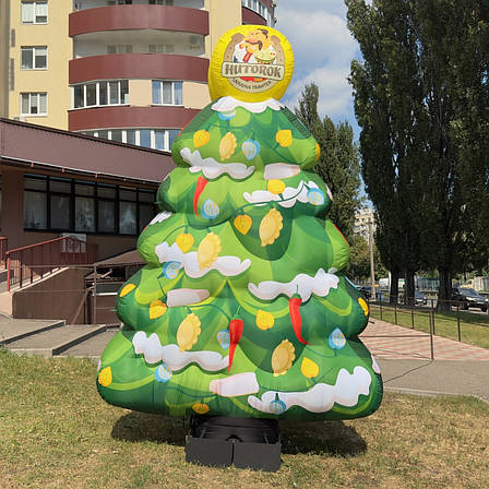 Пневмофігура надувна фігура вулична новорічна 4,5 м, фото 1
