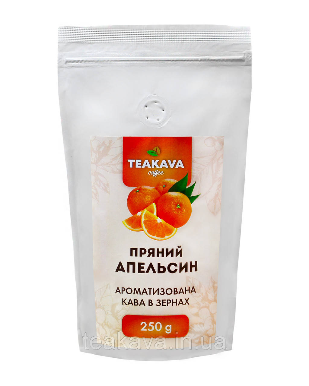 Кава в зернах Teakava Пряний апельсин, 250 г (100% арабіка), фото 1