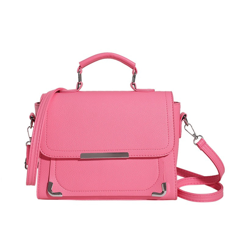 Жіноча сумка 2118 крос-боді рожева, фото 1