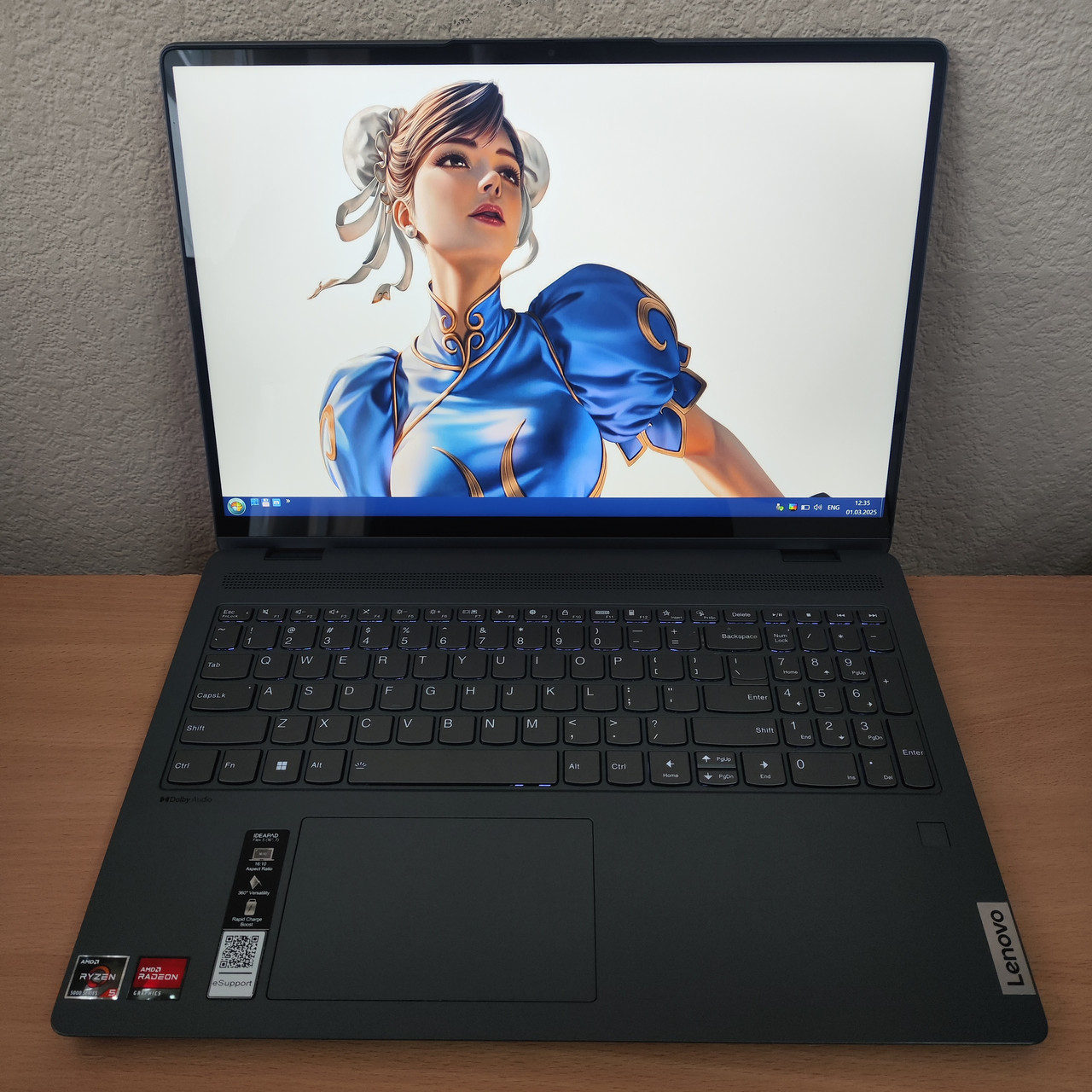 Ноутбук трансформер Lenovo FLEX 5-16ALC7 16" WUXGA FHD/IPS ТАЧ AMD Ryzen 5 5500U 6ядер/8 LPDDR4X/256 SSD/AMD Radeon RX Vega 7