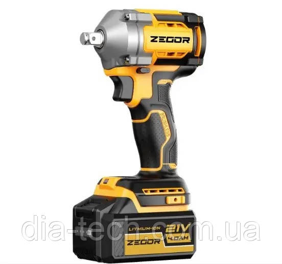 Акумуляторний гайковерт Zegor Profesional 21V (SDP-21BL)