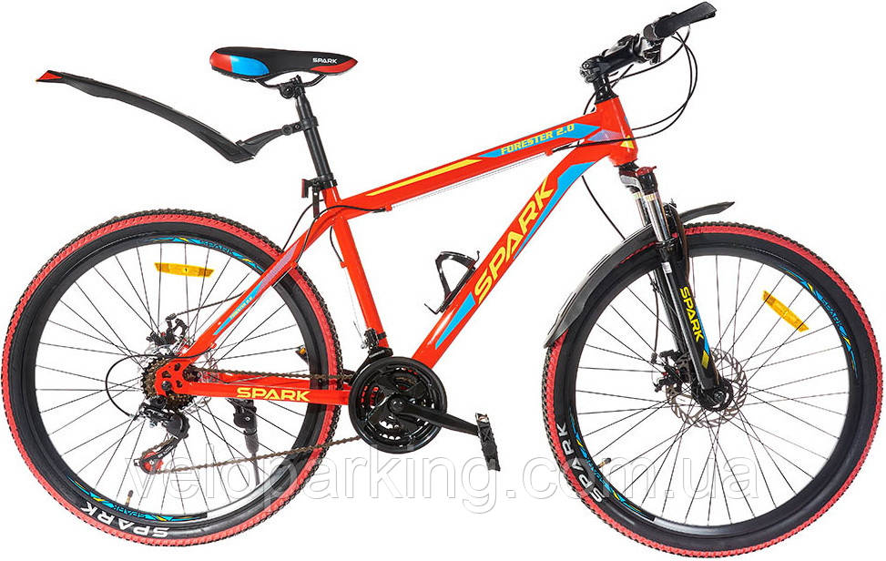 Гірський сталевий велосипед SPARK FORESTER, 26"
