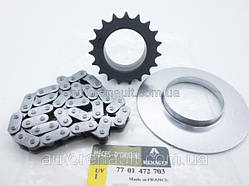 Ланцюг приводу масляного насоса на Рено Майстер 00-> 2.2 dCi+2.5 dCi — Renault (Оригінал) - 7701472703