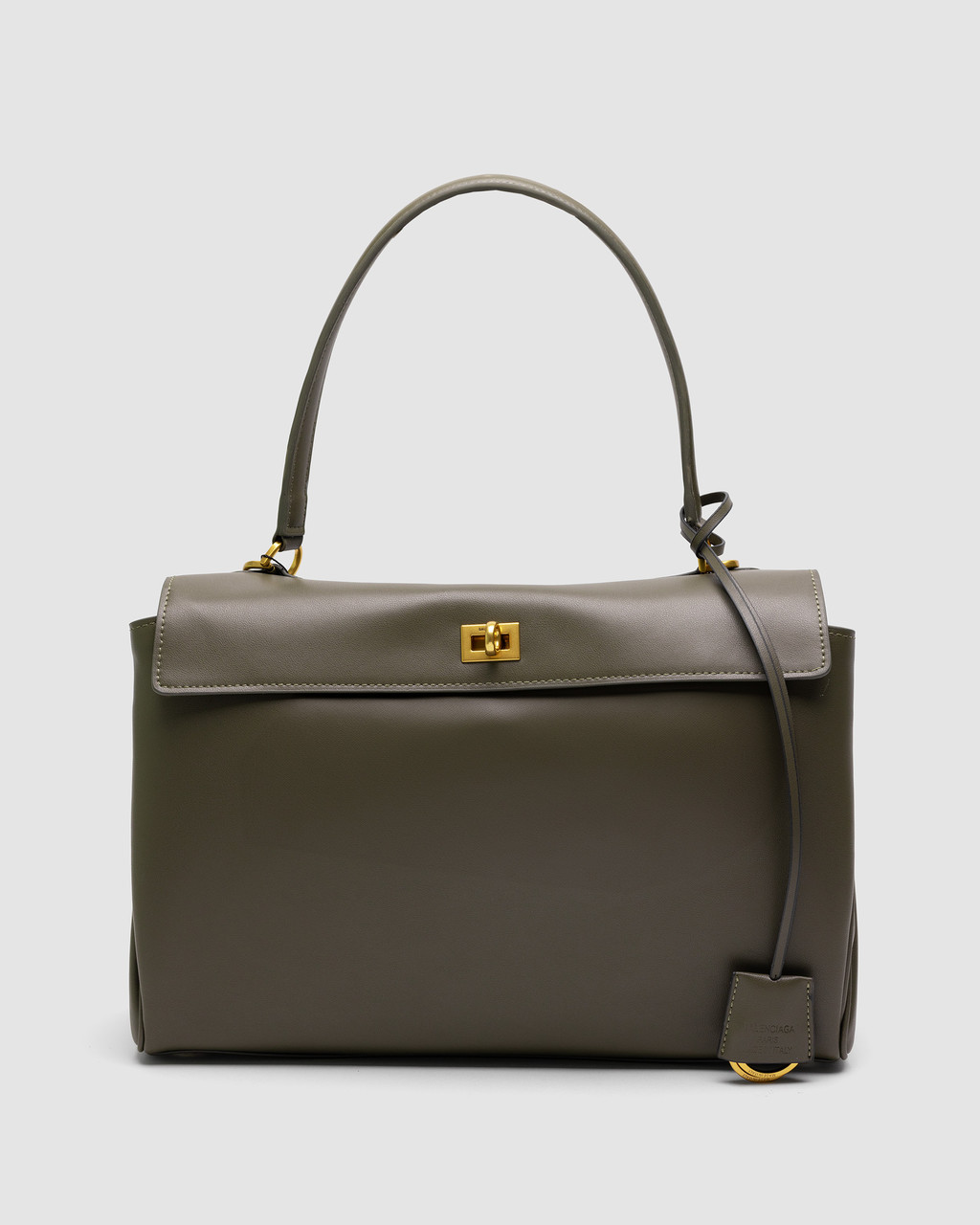 💎 Balenciaga Rodeo Large Olive/Gold 35 х 26 х 9 см, фото 1