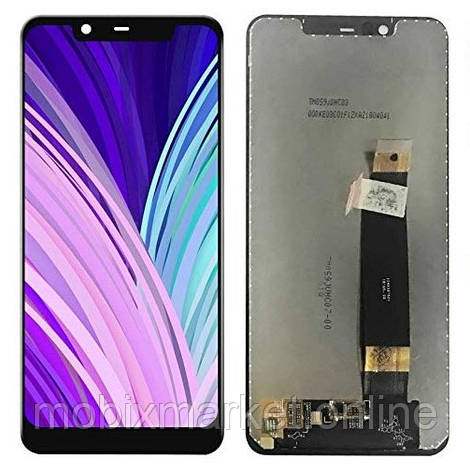 Дисплей Nokia 5.1 Plus (X5 2018) Dual Sim в зборі з сенсором black, фото 1