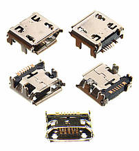 Конектор зарядки Samsung C3322/C3330/C3350/C3520/C3560/C3752/E2222/S5360/S5380 (5 шт.)
