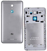 Задня кришка Xiaomi Redmi Note 3 grey (зі склом камери)