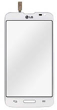Сенсор LG D373 Optimus L80 Blanco/D375 white orig
