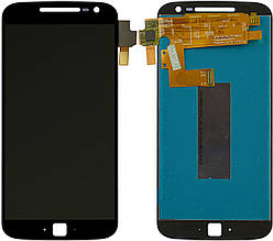 Дисплей Motorola XT1640/ XT1641/ XT1642/ XT1644 Moto G4 Plus в зборі з сенсором black