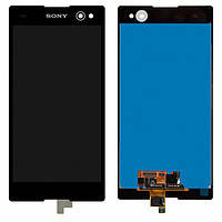 Дисплей Sony D2533 Xperia C3 Dual/D2502/D2503 в зборі з сенсором black