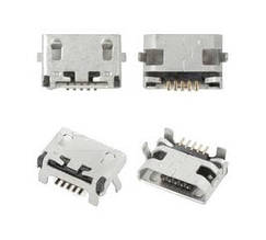 Конектор зарядки Lenovo A3000/A5000/A7000/A7600, 5pin (5 шт.)