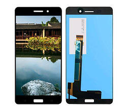 Дисплей Nokia 6 Dual Sim в зборі з сенсором black