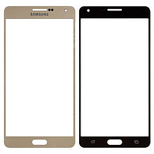 Скло корпусу Samsung A700 Galaxy A7 gold