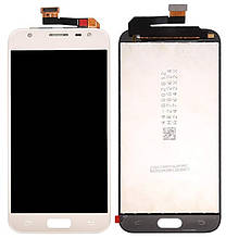 Дисплей Samsung SM-J330F Galaxy J3 (2017) в зборі з сенсором gold TFT з рег. підсвіткою