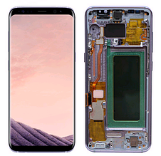 Дисплей Samsung SM-G955FD Galaxy S8 Plus в зборі з сенсором та рамкою Orchid Gray service orig