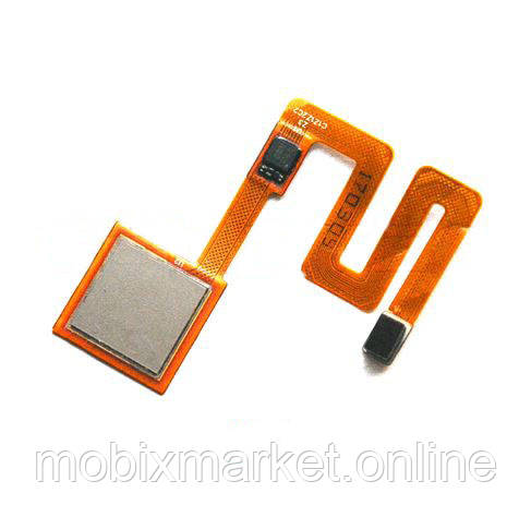 Шлейф Xiaomi Redmi Note 4 зі сканером відбитку пальця grey