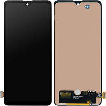 Дисплей Samsung SM-A715F Galaxy A71 (2020) в зборі з сенсором black TFT