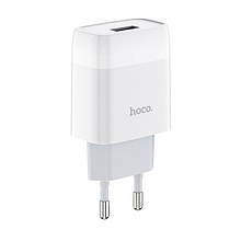 МЗП HOCO C72A Glorious 2.1A 1USB white