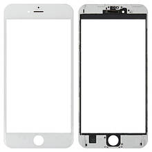 Скло корпусу iPhone 7 з OCA-плівкою та рамкою white (оригінал)