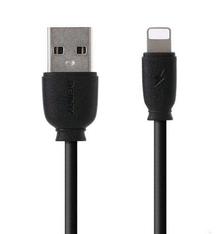 USB кабель Lightning Remax Fast Charging RC- 134i, 2.1A 1m black, фото 1