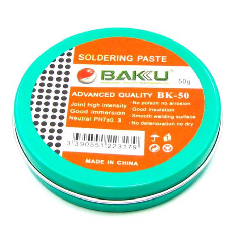 Флюс-паста BAKU BK-50, 50 г, фото 1