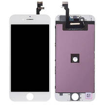 Дисплей iPhone 6 в зборі з сенсором та рамкою white (оригінал) Sharp