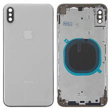 Корпус iPhone XS Max silver (оригінал) А+