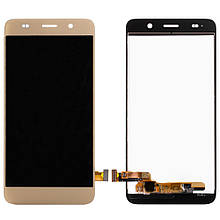 Дисплей Huawei Y6 2015/Honor 4A в зборі з сенсором gold